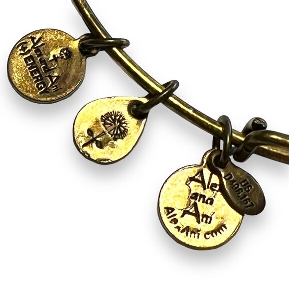 Alex and Ani Energy Womens Bangles Charm Bracelets Set of 2 Fashion Jewelry - Picture 16 of 16